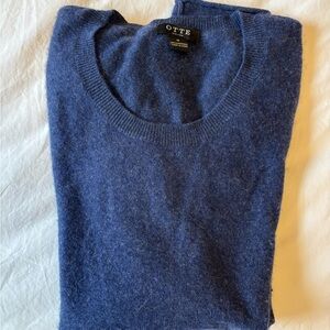Otte Women's Crew Neck Sweater in Dark Navy
